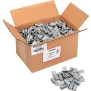 Pac Strapping Products Pac Strapping Serrated Polyester Strapping Seals, 5/8" Strap Width, Silver, Pack of 1000 HSS-5A
